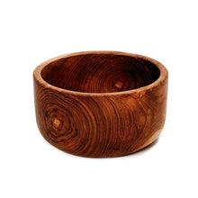 The Teak Root Salad Bowl - S in wood — handmade luxury bowl curated by Laiyahome