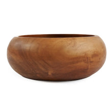 The Teak Root Fruit Bowl in wood — handmade luxury bowl curated by Laiyahome