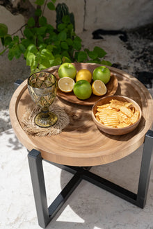The Teak Root Snack Bowl - M in wood — handmade luxury bowl curated by Laiyahome — view 4