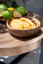 The Teak Root Snack Bowl - S in wood — handmade luxury bowl curated by Laiyahome — view 4