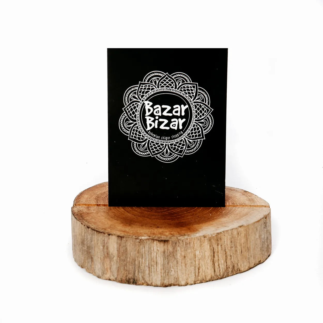 The Teak Root Card Holder in wood — handmade luxury card holder curated by Laiyahome — view 3