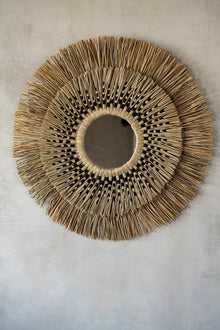 The Havana Mirror - Natural Black - L in glass — handmade luxury wall mirror curated by Laiyahome — view 4