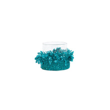 The Oh My Gee Candle Holder - Aqua - S – cotton tea light holder – product view 3