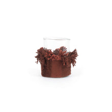 The Oh My Gee Candle Holder - Burgundy Velvet - M in velvet — handmade luxury tea light holder curated by Laiyahome — view 3