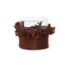 The Oh My Gee Candle Holder - Burgundy Velvet - XL in velvet — handmade luxury tea light holder curated by Laiyahome — view 3