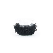 The Oh My Gee Candle Holder - Black Velvet - S in velvet — handmade luxury tea light holder curated by Laiyahome — view 3