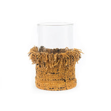 The Oh My Gee Candle Holder - Cinnamon Black - XXL in cotton — handmade luxury tea light holder curated by Laiyahome — view 3