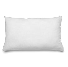 White Inner Cushion Rectangular - 30x50 in polyester — handmade luxury cushion curated by Laiyahome — view 2