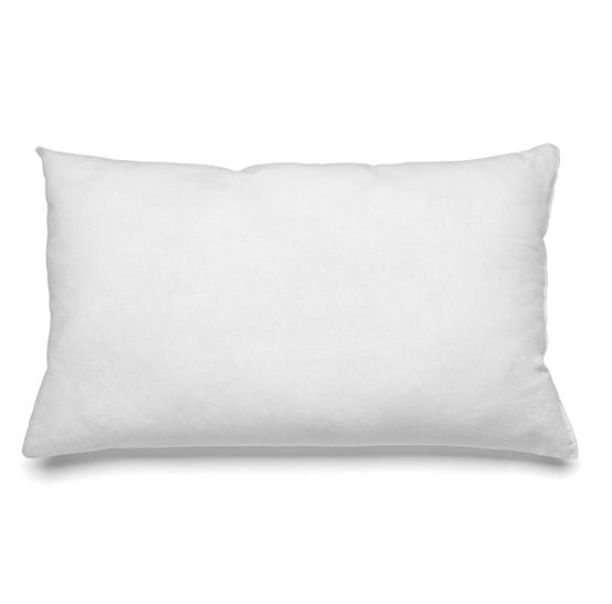 White Inner Cushion Rectangular - 30x50 in polyester — handmade luxury cushion curated by Laiyahome — view 2