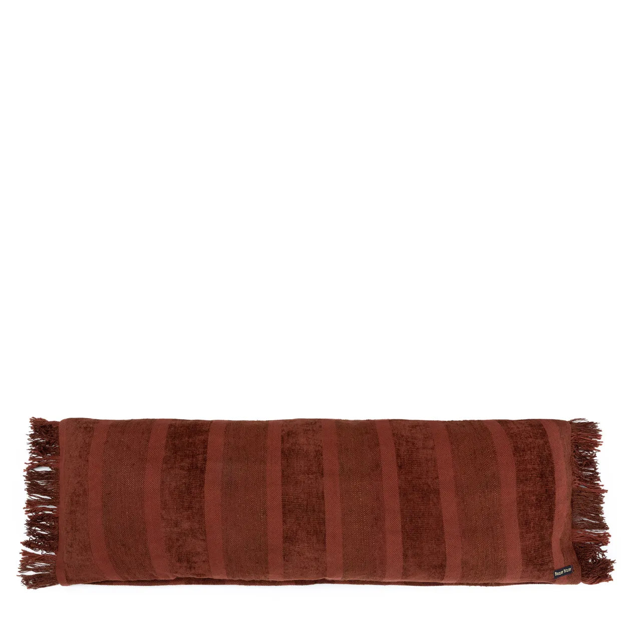 The Oh My Gee Cushion Cover - Burgundy Velvet - 35x100 in velvet — handmade luxury cushion cover curated by Laiyahome — view 4