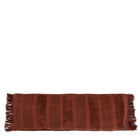 The Oh My Gee Cushion Cover - Burgundy Velvet - 35x100 in velvet — handmade luxury cushion cover curated by Laiyahome — view 4