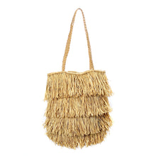 The Raffia Bahamas Tote - Natural in raffia — handmade luxury shoulder bag curated by Laiyahome — view 3