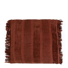 The Oh My Gee Cushion Cover - Burgundy Velvet - 60x60 in velvet — handmade luxury cushion cover curated by Laiyahome — view 3