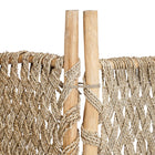 The Room Divider - Natural in wood — handmade luxury curtain curated by Laiyahome — view 4