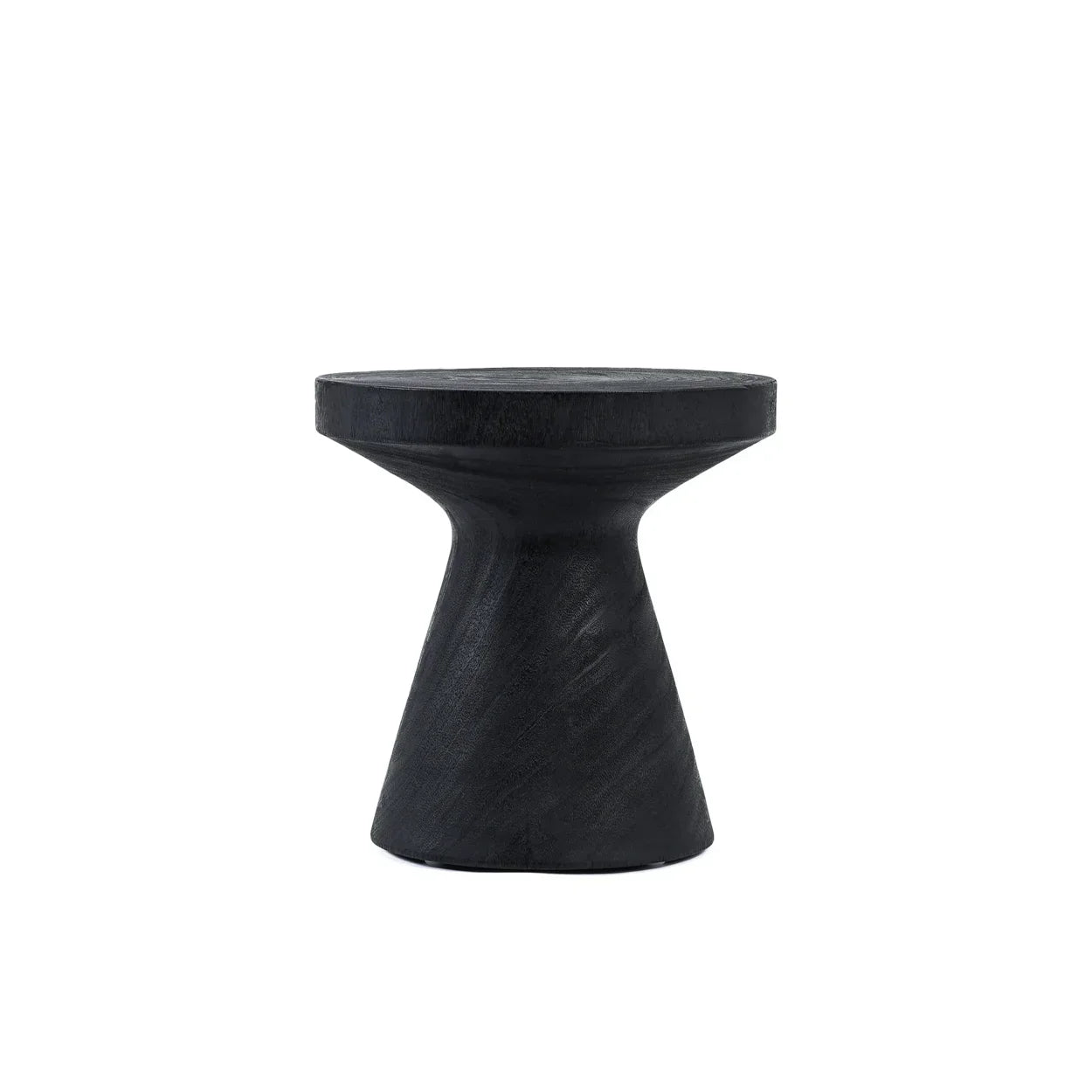 The Gravity Side Table - Black in wood — handmade luxury side table curated by Laiyahome — view 3