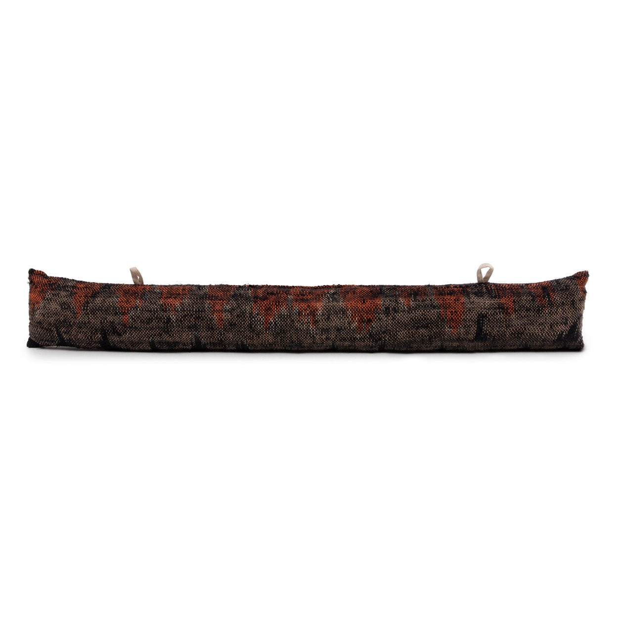 The Oh My Gee Doorstop - Black Orange in cotton — handmade luxury door stopper curated by Laiyahome — view 3