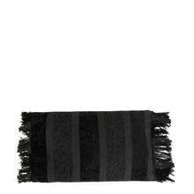 The Oh My Gee Cushion Cover - Black Velvet - 30x50 in velvet — handmade luxury cushion cover curated by Laiyahome — view 3