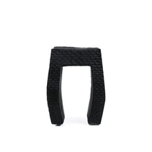 The Montano Stool - Black in wood — handmade luxury stool curated by Laiyahome — view 3