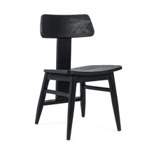 The LovYa Dining Chair - Black in wood — handmade luxury dining chair curated by Laiyahome — view 3