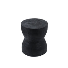 The Kotoran Stool - Black in wood — handmade luxury stool curated by Laiyahome — view 3