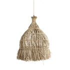The Guagua Pendant - Natural - M in grass — handmade luxury pendant lamp curated by Laiyahome — view 3