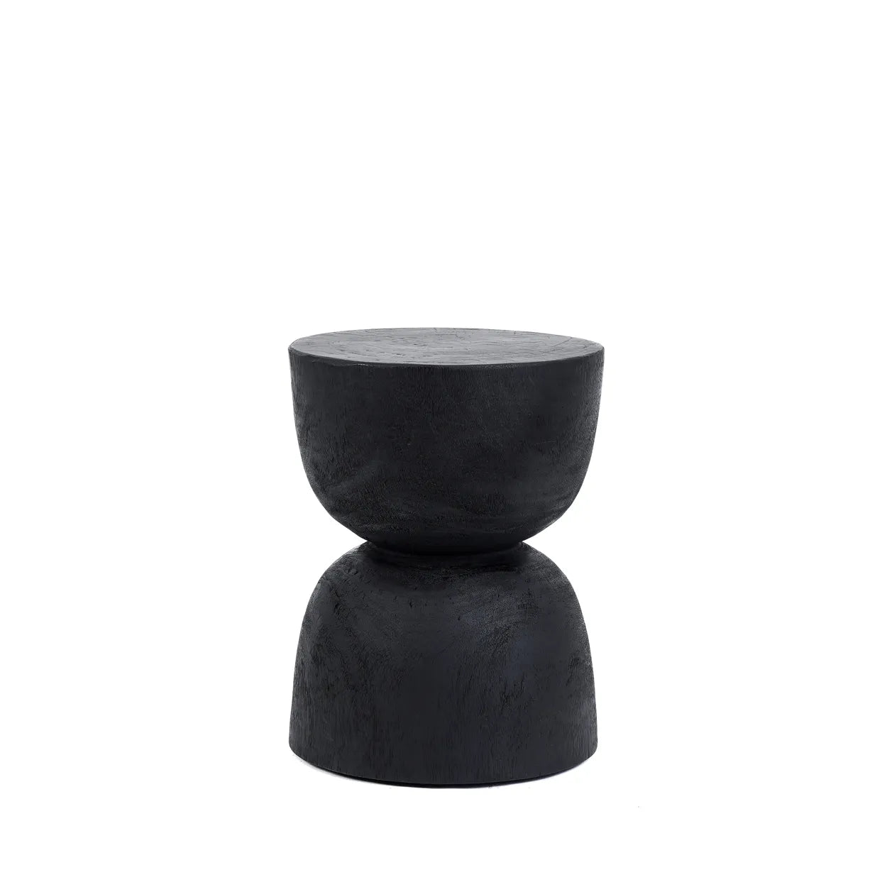 The Montreal Stool - Black in wood — handmade luxury stool curated by Laiyahome