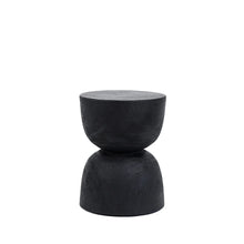 The Montreal Stool - Black in wood — handmade luxury stool curated by Laiyahome