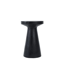The Fiji Side Table - Black in wood — handmade luxury side table curated by Laiyahome — view 3