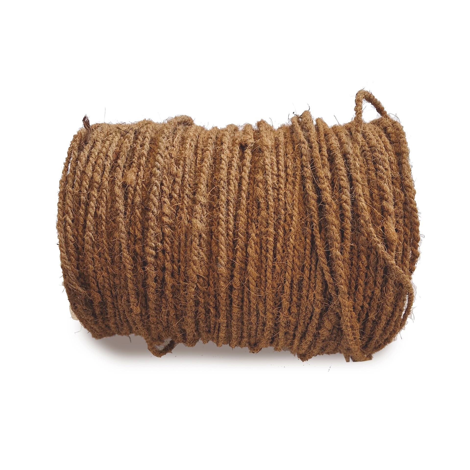 The Rope - Natural in coconut fiber — handmade luxury sun umbrella curated by Laiyahome — view 3