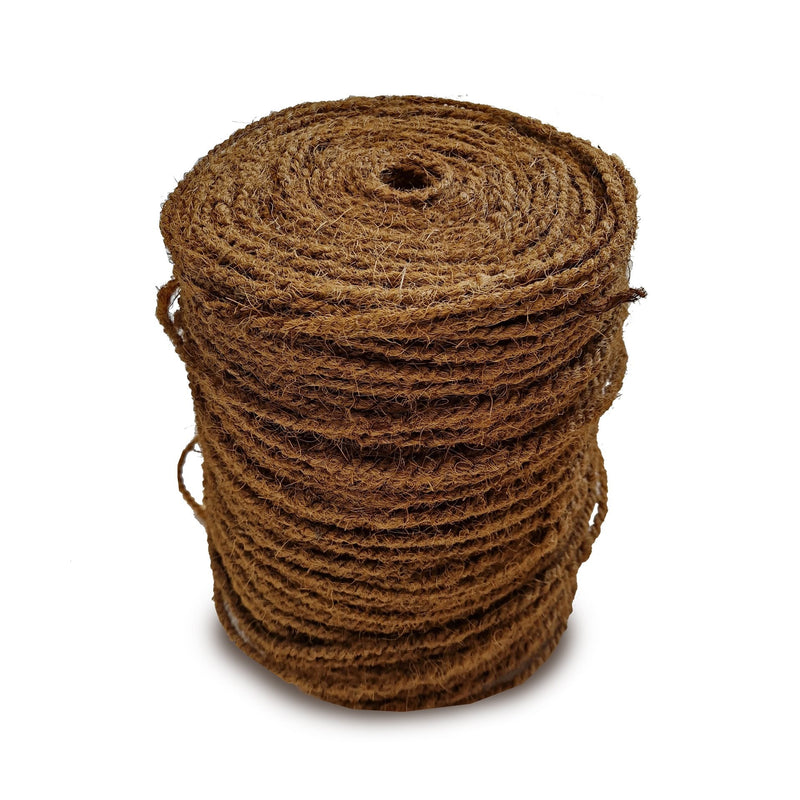 The Rope - Natural in coconut fiber — handmade luxury sun umbrella curated by Laiyahome — view 2