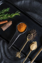 The Palm Tree Tea Spoon - Gold in brass — handmade luxury tea spoon curated by Laiyahome — view 2