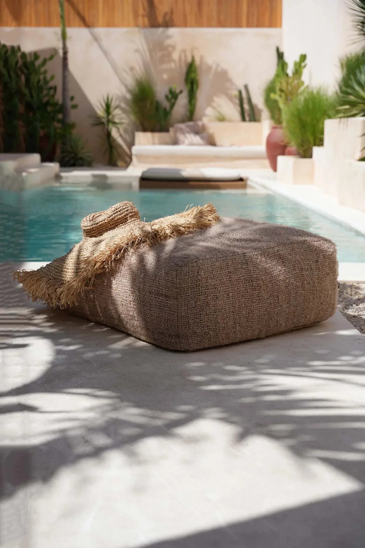 The Ocean Hat in raffia — handmade luxury hat curated by Laiyahome — view 4