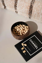 The Coco Food Bowl - Natural Black in coconut — handmade luxury bowl curated by Laiyahome — view 4