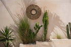 The Mengdong Wall Deco - Natural Black in grass — handmade luxury wall decoration curated by Laiyahome — view 4