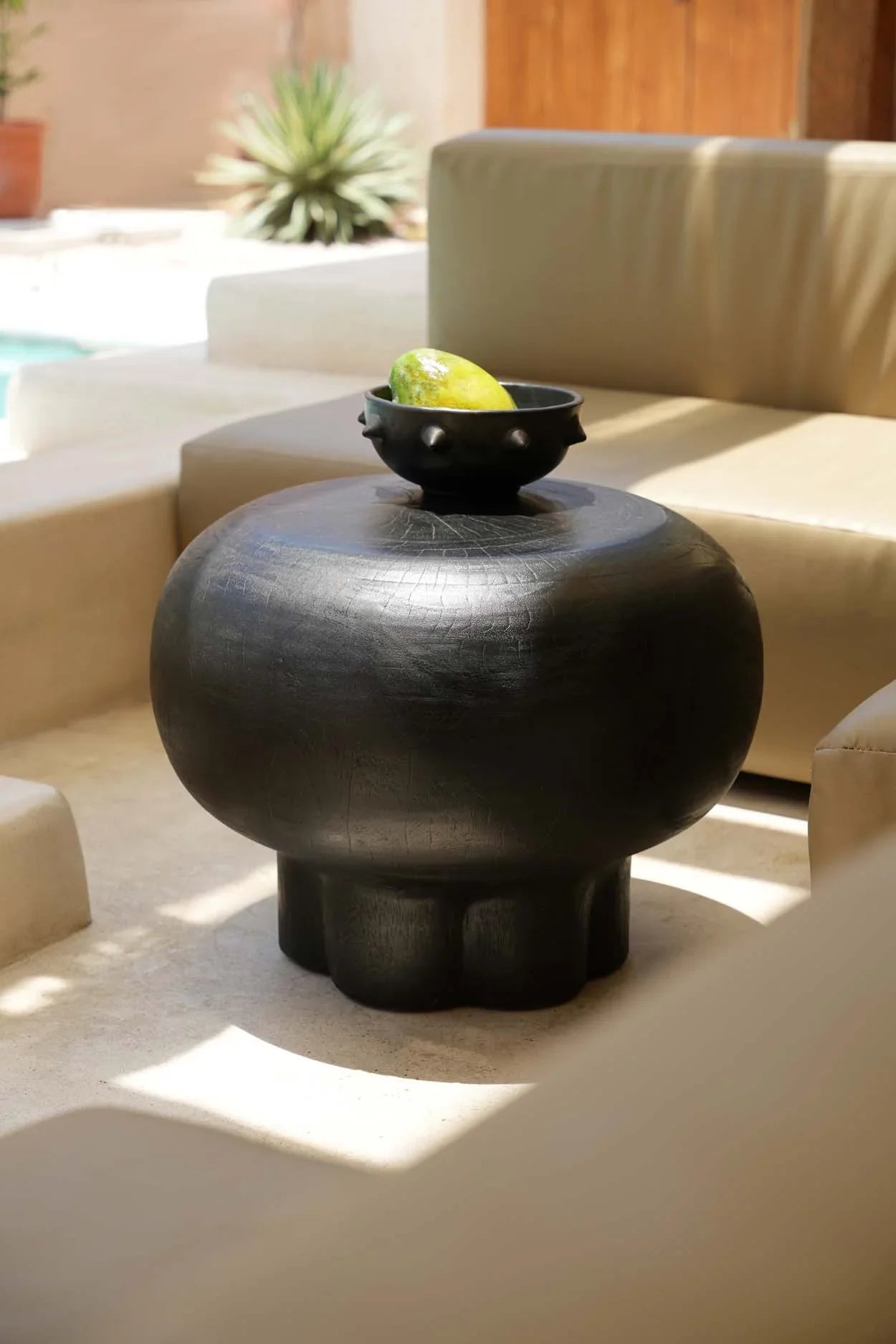 The Tutup Coffee Table - Black in wood — handmade luxury coffee table curated by Laiyahome — view 4