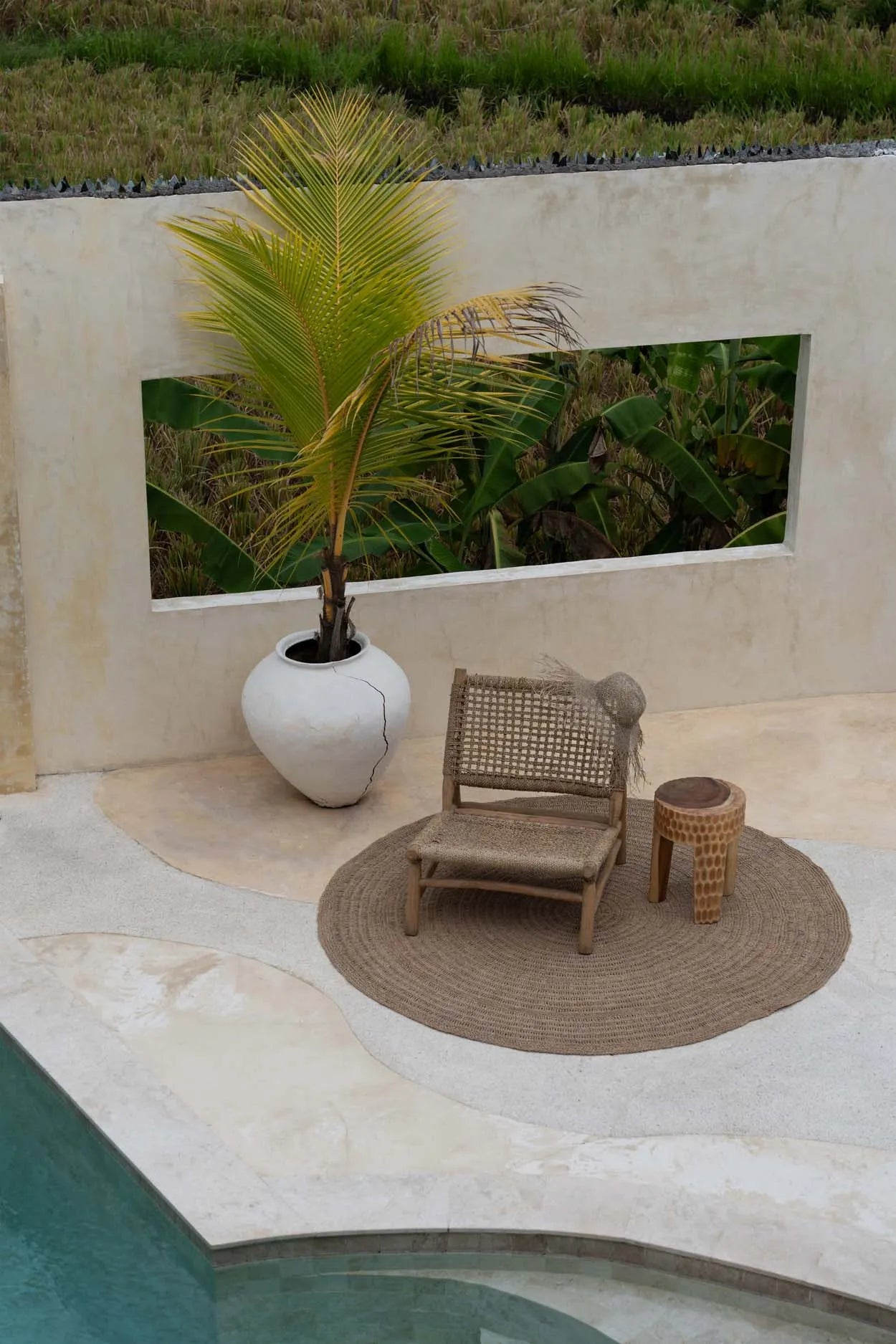 The Paramo Stool - Natural in wood — handmade luxury stool curated by Laiyahome — view 4