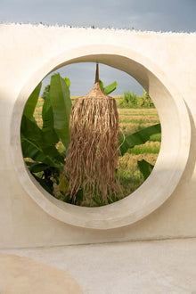 The Honolulu Pendant - Natural in rattan — handmade luxury pendant lamp curated by Laiyahome — view 2