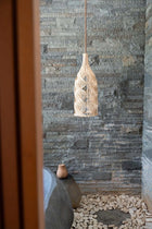 The Garaffa Pendant - Natural - L in rattan — handmade luxury pendant lamp curated by Laiyahome — view 4