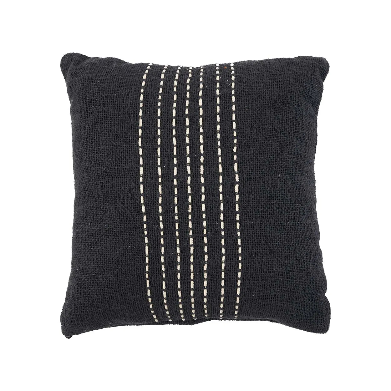 Capa de almofada Drizle - Preto e Branco