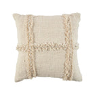 The Nomad Cushion Cover - Natural in cotton — handmade luxury cushion cover curated by Laiyahome — view 3