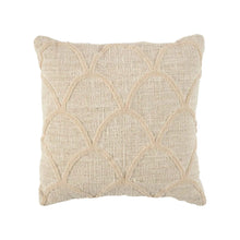The Sahara Cushion Cover - Natural in cotton — handmade luxury cushion cover curated by Laiyahome — view 3