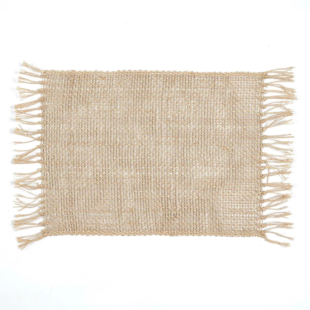 The Isey Seagrass Placemat - Natural in seagrass — handmade luxury placemat curated by Laiyahome