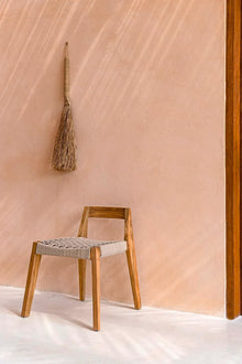 The Grumpy Broom - Natural in raffia — handmade luxury broom curated by Laiyahome — view 4
