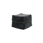 The Beaded Basket - Black - S in bamboo — handmade luxury storage basket curated by Laiyahome — view 3
