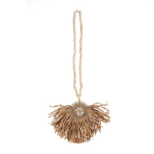 The Raffia Tajoe Tassel - Natural in raffia — handmade luxury wall decoration curated by Laiyahome — view 3