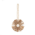 The Raffia Bunga Tassel - Natural in raffia — handmade luxury statue curated by Laiyahome — view 3