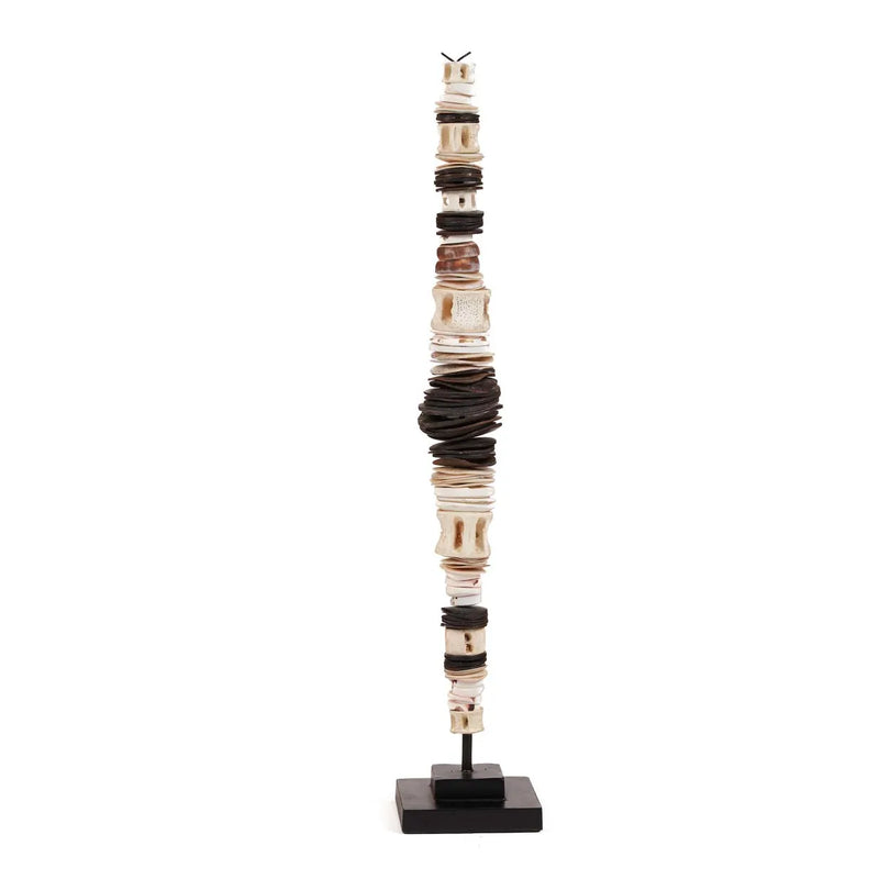 The Money Shell on Stand - Black White - L