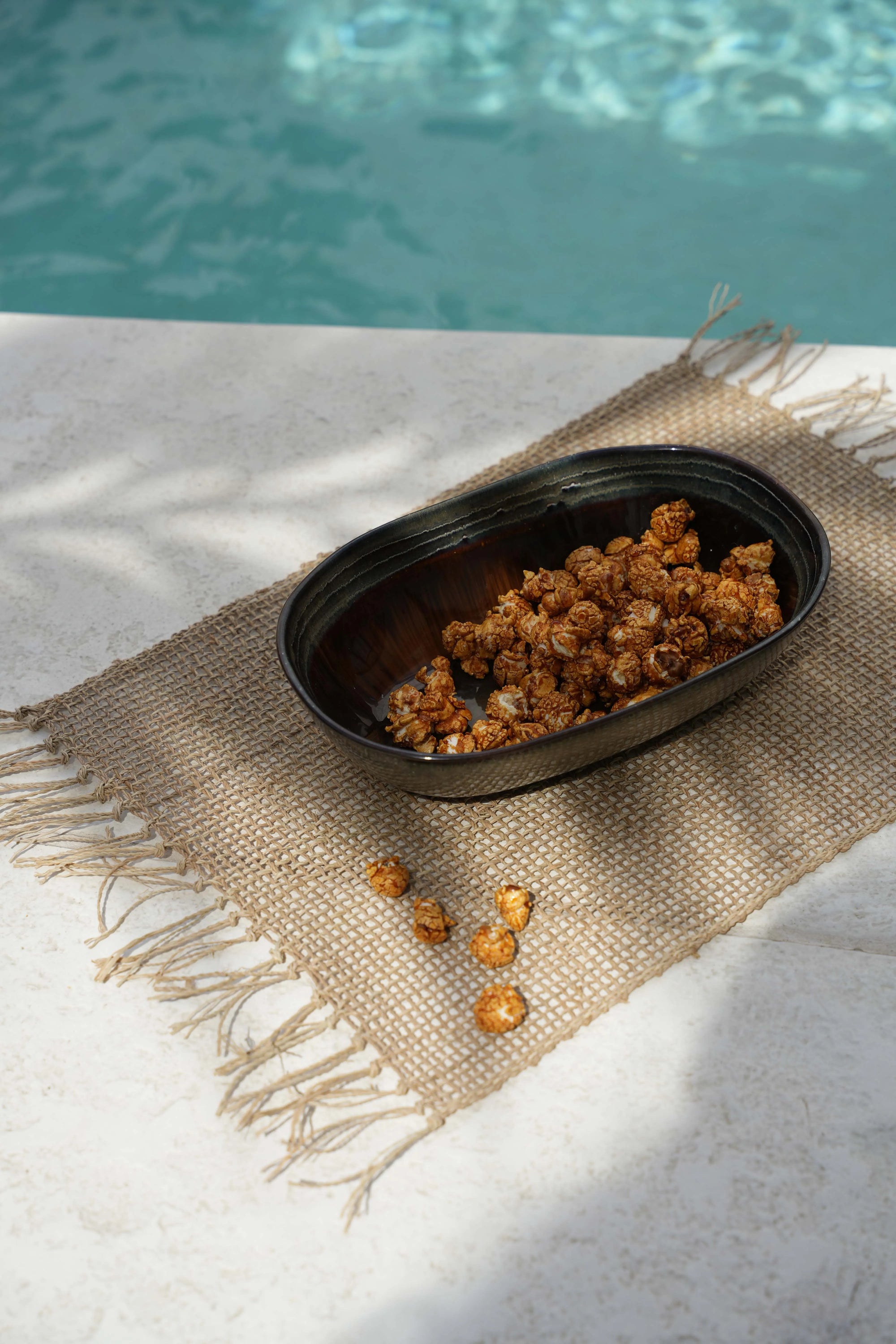 The Isey Seagrass Placemat - Natural in seagrass — handmade luxury placemat curated by Laiyahome — view 2