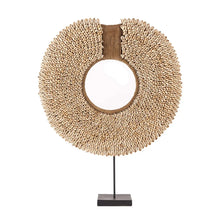 The Shell Réunion on Stand - Natural in shell — handmade luxury standing decoration curated by Laiyahome — view 3