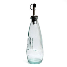 The Olive Oil Bottle N°03 - Blue in glass — handmade luxury storage jar curated by Laiyahome — view 3